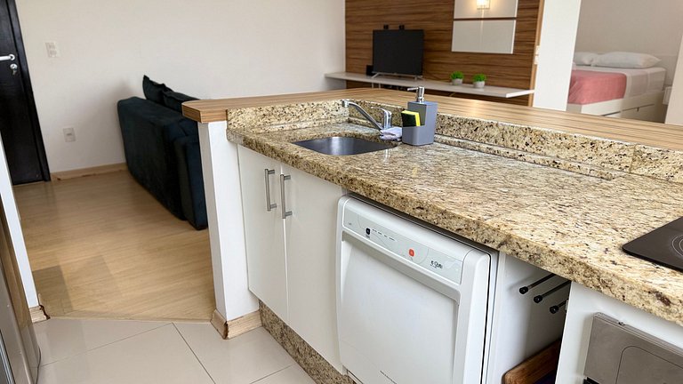 Loft com Piscina em Blumenau, para 4 Hóspedes | ASA