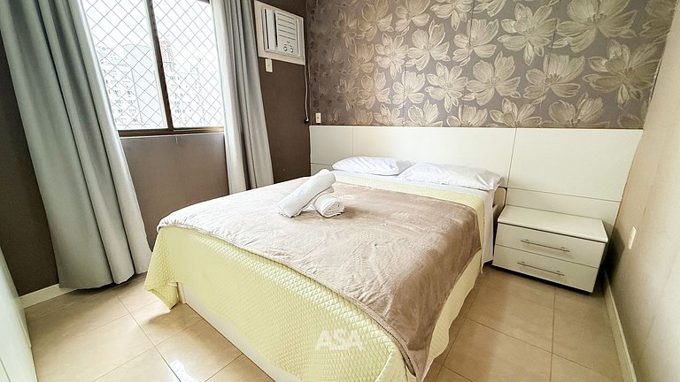 ASA | Apto Vista Mar | 3 Quartos | 3 VG