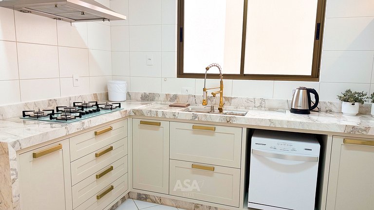 Apto Vista Mar em Balneário Camboriú, 3 Quartos | ASA