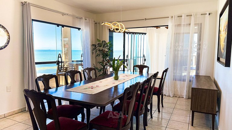 ASA | Cobertura Beira mar | Vista 180° | 4QT | 2V