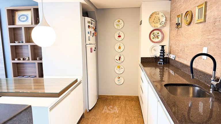 ASA | Casa Cabeçudas | 1Q + Mezanino | 20MT praia