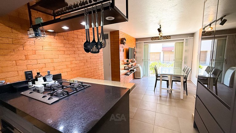 ASA | Casa Cabeçudas | 1Q + Mezanino | 20MT praia