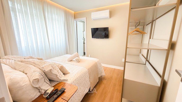 ASA | 2 Suítes | Pé na areia | Vista mar | BC