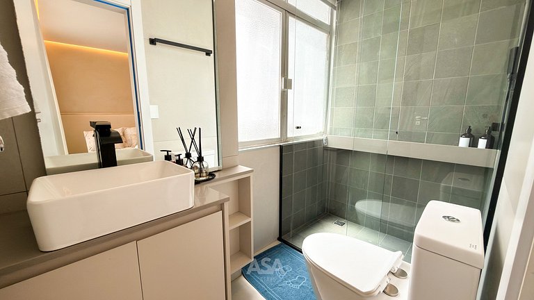 ASA | 2 Suítes | Pé na areia | Vista mar | BC