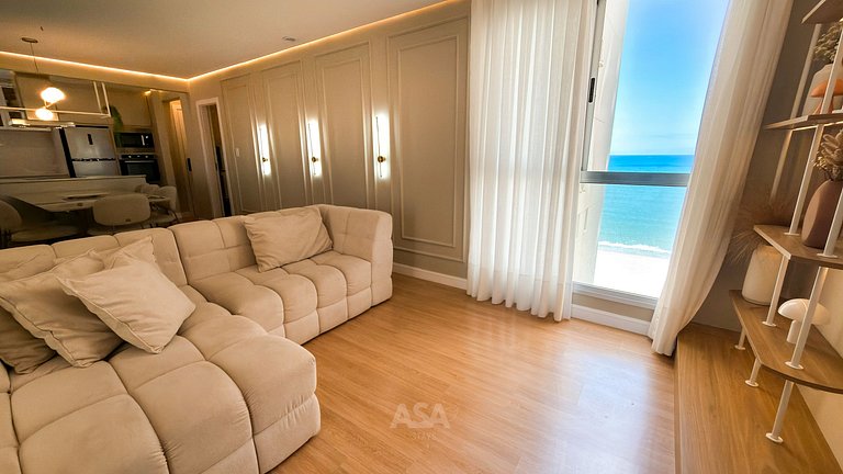 Apto Pé na Areia em Balneário Camboriú, 2 Suítes | ASA