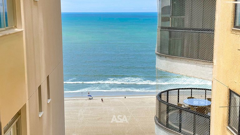 Apto Pé na Areia em Balneário Camboriú, 2 Suítes | ASA