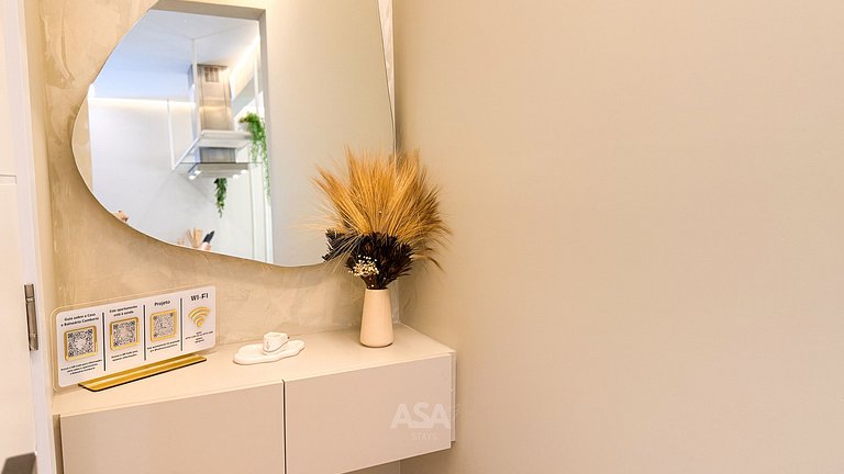 ASA | 2 Suítes | Pé na areia | Vista mar | BC