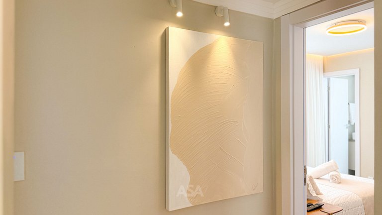 ASA | 2 Suítes | Pé na areia | Vista mar | BC