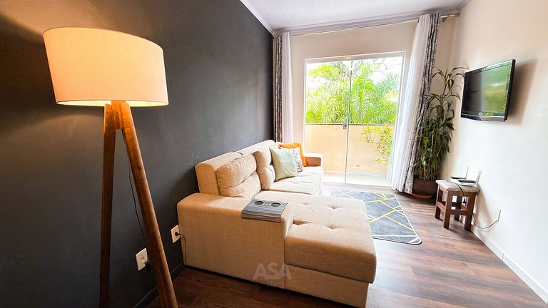 ASA | Apto Confortável Indaial | 2 QT | Garagem