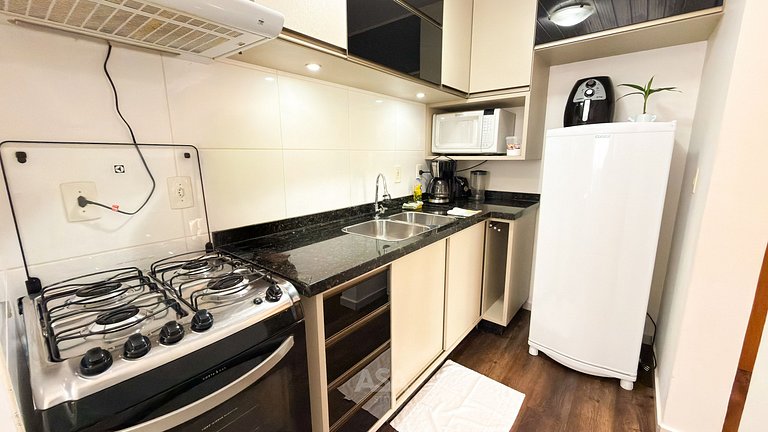 ASA | Apto Confortável Indaial | 2 QT | Garagem