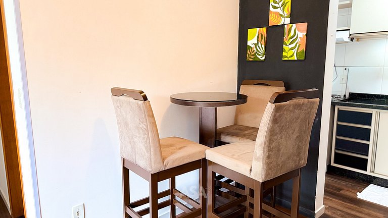 ASA | Apto Confortável Indaial | 2 QT | Garagem