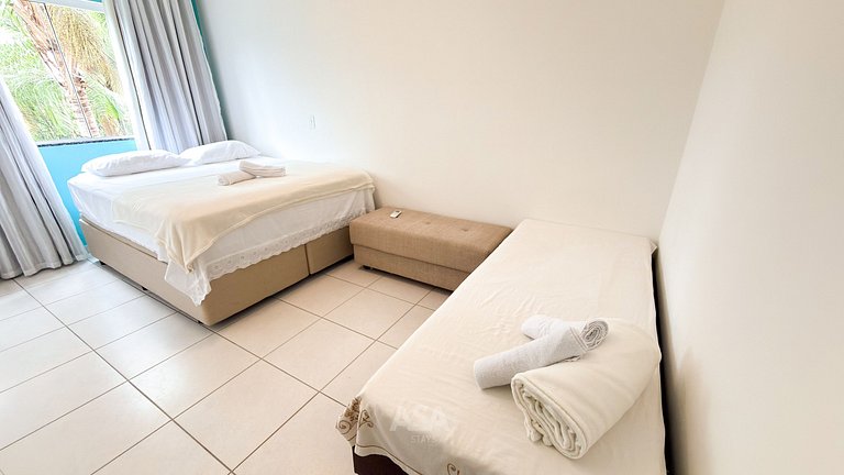 ASA | Apto Confortável Indaial | 2 QT | Garagem