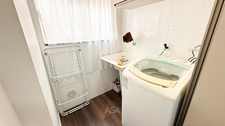 ASA | Apto Confortável Indaial | 2 QT | Garagem