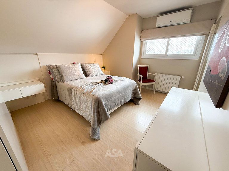 ASA | Duplex Premium | 4 QT | Perto da Rua Coberta