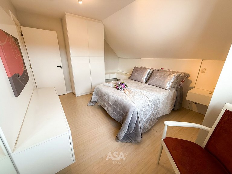 ASA | Duplex Premium | 4 QT | Perto da Rua Coberta