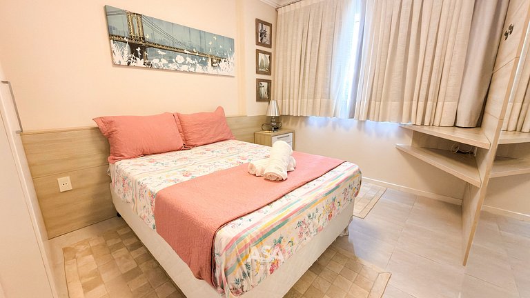 ASA | Apto Amplo e Confortável | 4 Vagas | BC