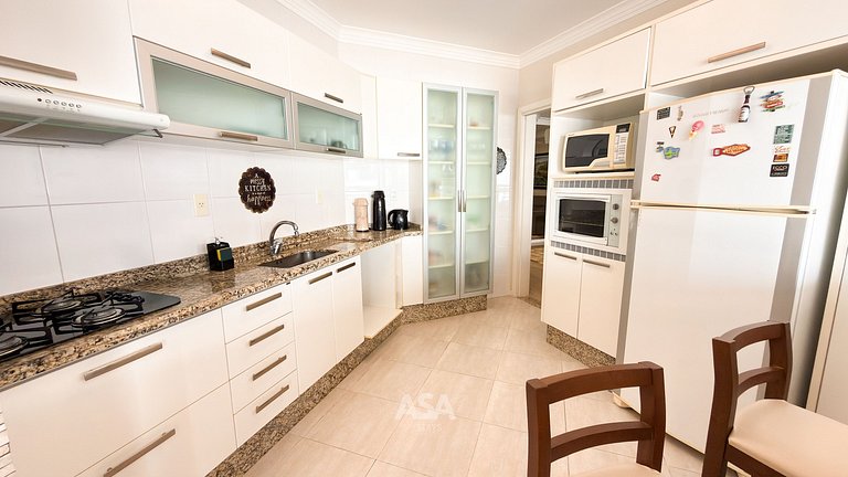 ASA | Apto Amplo e Confortável | 4 Vagas | BC