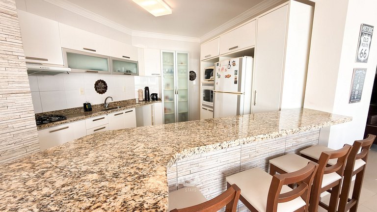 ASA | Apto Amplo e Confortável | 4 Vagas | BC