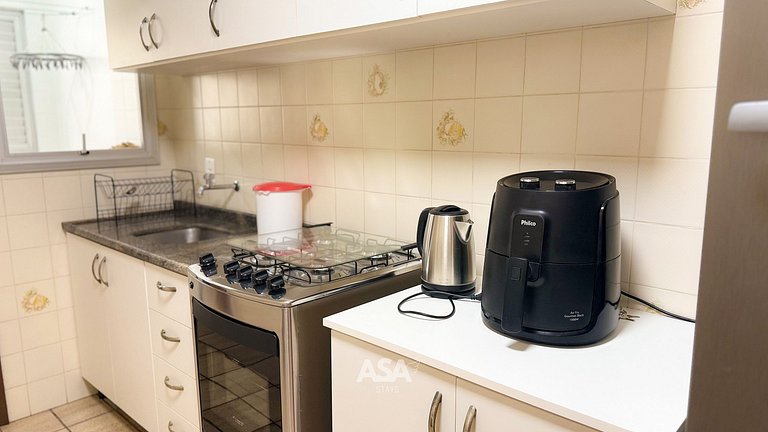 ASA | Apto Central | 2 QT | Climatizado | BC