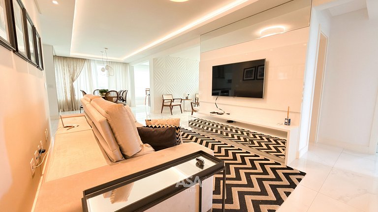 ASA | Cobertura Luxo | 2QT | Meia Praia | Hidro