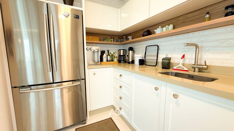 ASA | Cobertura Luxo | 2QT | Meia Praia | Hidro