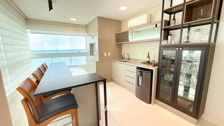 ASA | Cobertura Luxo | 2QT | Meia Praia | Hidro