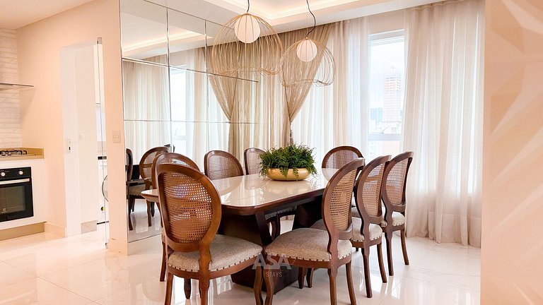 ASA | Cobertura Luxo | 2QT | Meia Praia | Hidro