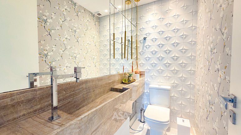 ASA | Cobertura Luxo | 2QT | Meia Praia | Hidro