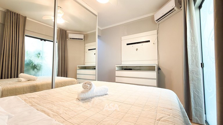 ASA | 3QT Reno | Suíte | Ar Cond. | Centro BC