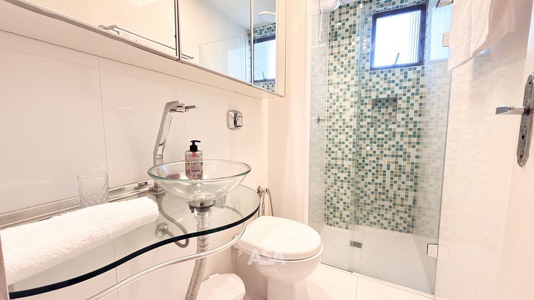 ASA | 3QT Reno | Suíte | Ar Cond. | Centro BC