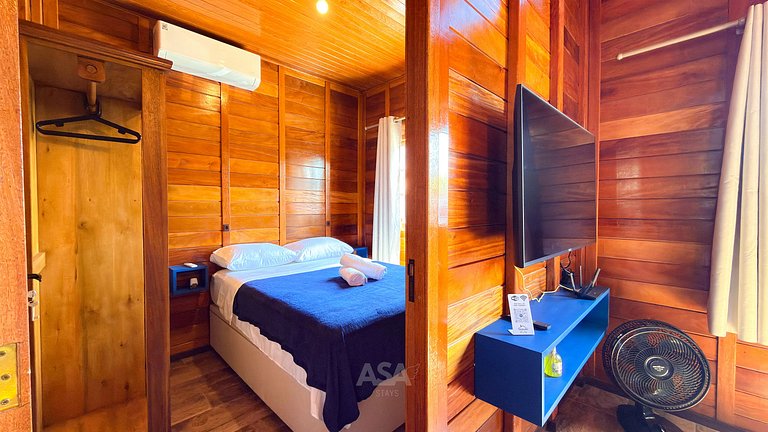 ASA | Chalé Vô Luiz | 2QT | Ar Cond. | Gravatá