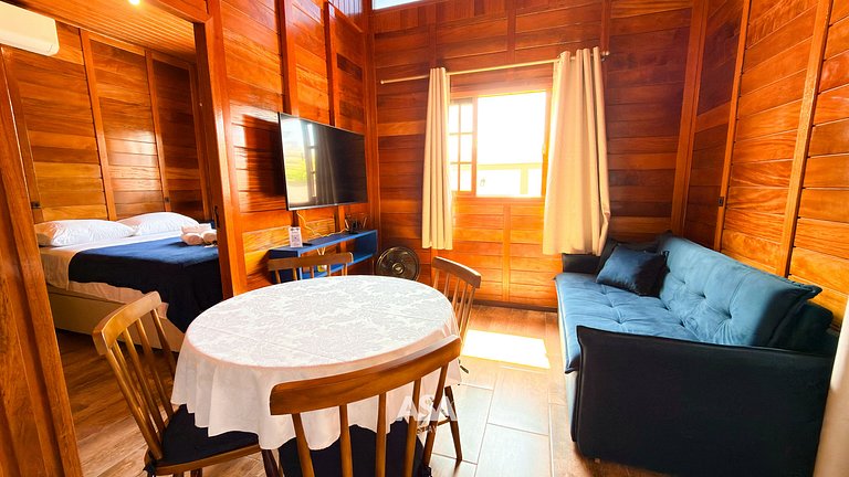 ASA | Chalé Vô Luiz | 2QT | Ar Cond. | Gravatá