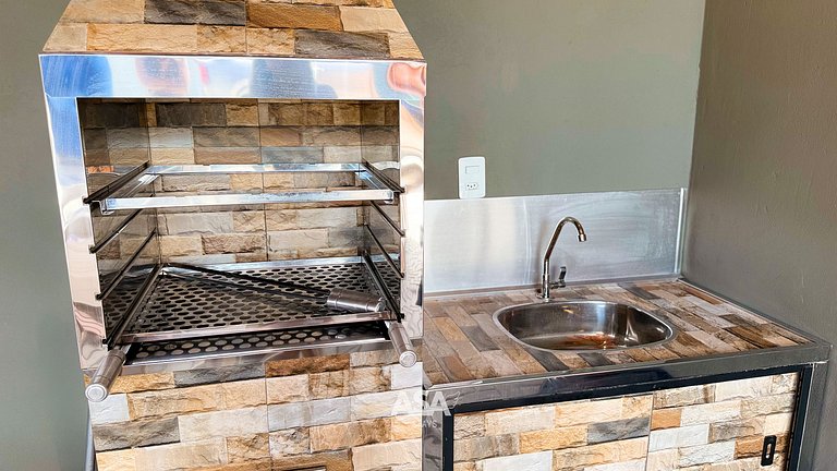 ASA | Chalé Vô Luiz | 2QT | Ar Cond. | Gravatá