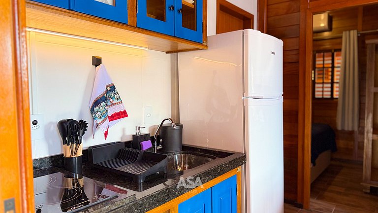 ASA | Chalé Vô Luiz | 2QT | Ar Cond. | Gravatá