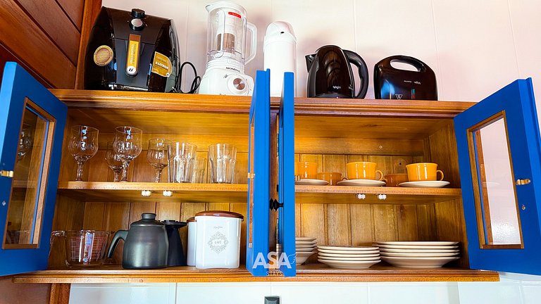 ASA | Chalé Vô Luiz | 2QT | Ar Cond. | Gravatá