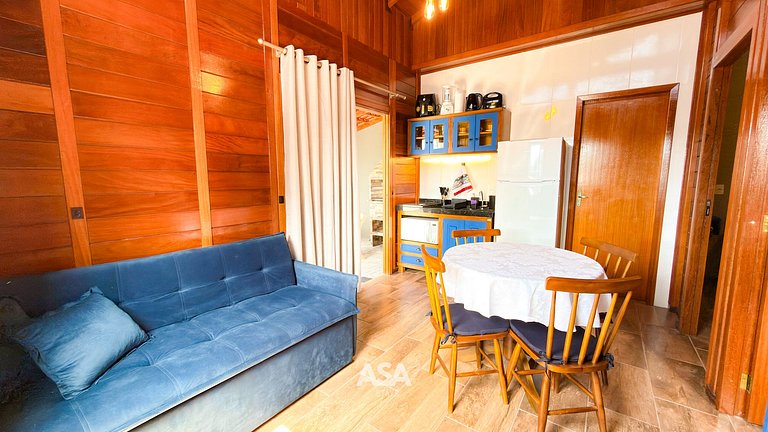 ASA | Chalé Vô Luiz | 2QT | Ar Cond. | Gravatá