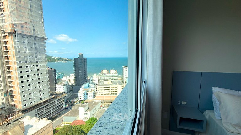 Apto Vista Mar de Alto Padrão em Itapema, 3 Quartos | ASA
