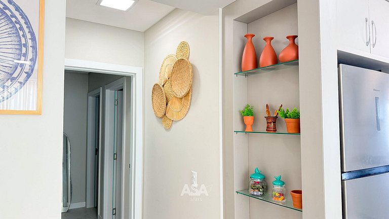 Apto Vista Mar de Alto Padrão em Itapema, 3 Quartos | ASA