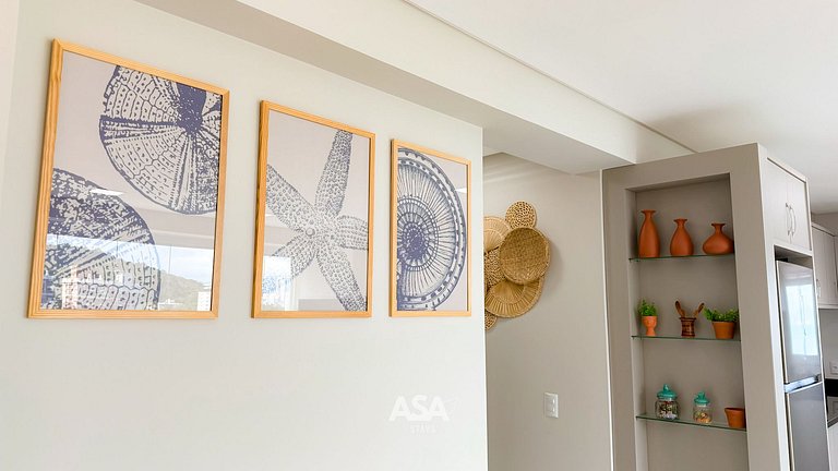 Apto Vista Mar de Alto Padrão em Itapema, 3 Quartos | ASA