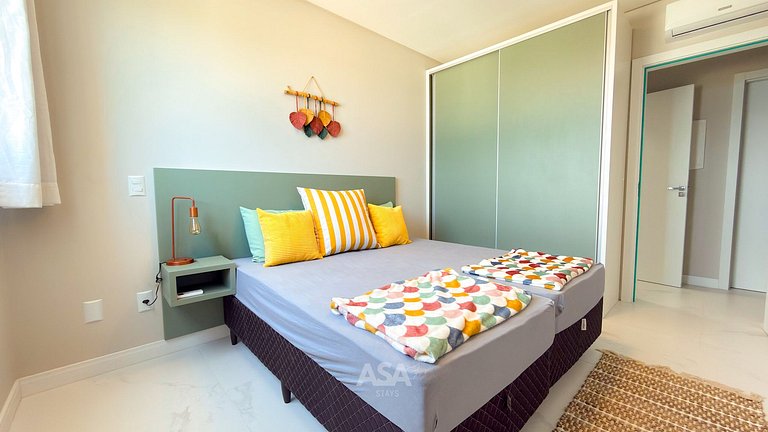 Apto Vista Mar de Alto Padrão em Itapema, 3 Quartos | ASA