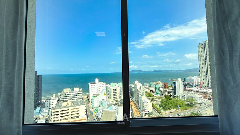 Apto Vista Mar de Alto Padrão em Itapema, 3 Quartos | ASA