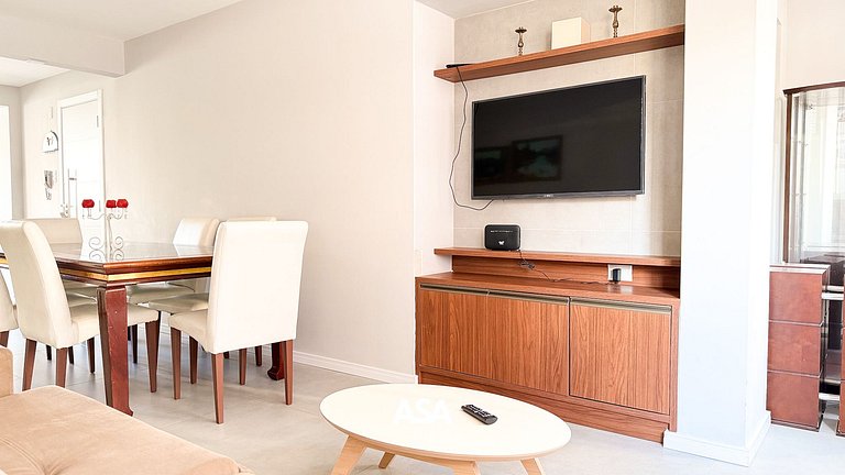 ASA | 3QT Climatizado | Próx Praia | Central BC