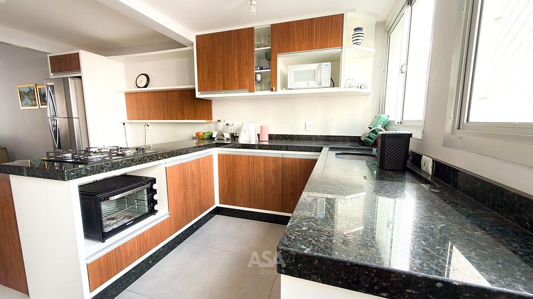 ASA | 3QT Climatizado | Próx Praia | Central BC