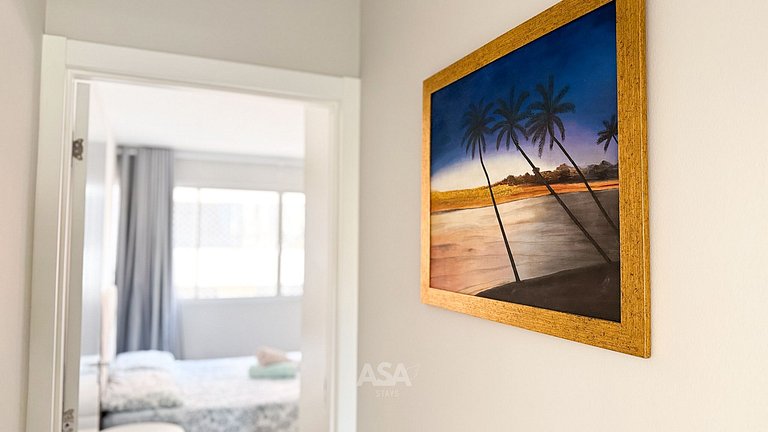 ASA | 3QT Climatizado | Próx Praia | Central BC