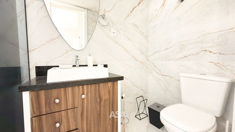 ASA | 3QT Climatizado | Próx Praia | Central BC