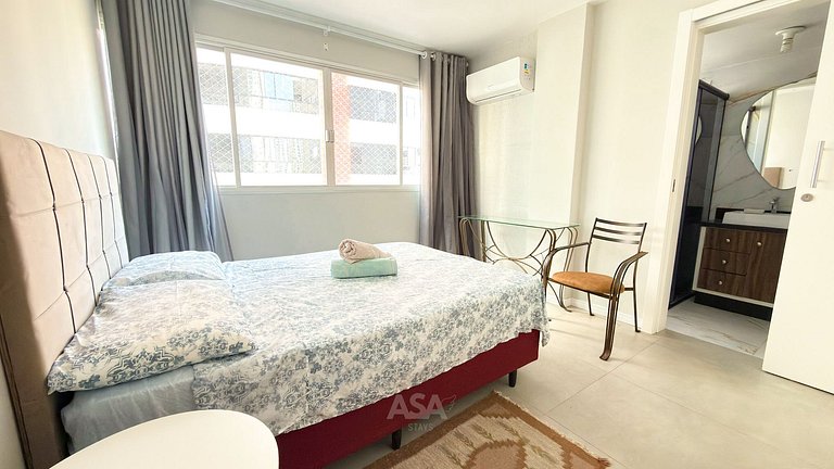 ASA | 3QT Climatizado | Próx Praia | Central BC