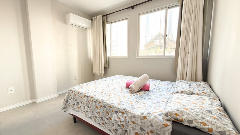 ASA | 3QT Climatizado | Próx Praia | Central BC