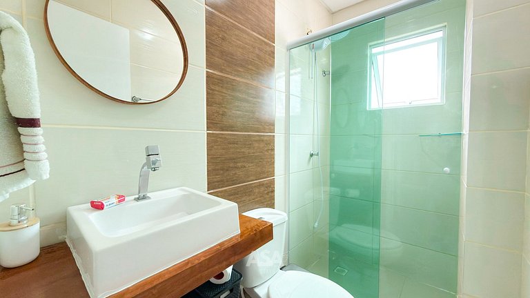 ASA | Apto Novo | 2QT Climatizado | Gravatá