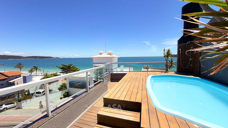 ASA | Cobertura Duplex Bello Mar | Piscina | 3QT