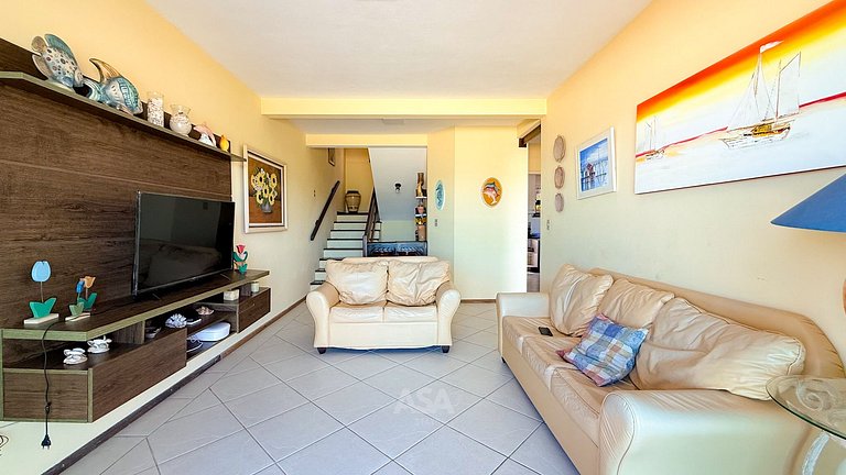 ASA | Casa Pé na Areia Zimbros | Bombinhas | 4QT